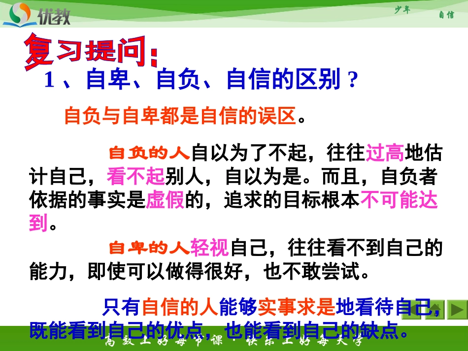 《自信是成功的基石》活动探究型课件2_第2页