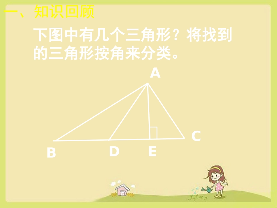 北师大版课件认识三角形第二课时_第2页