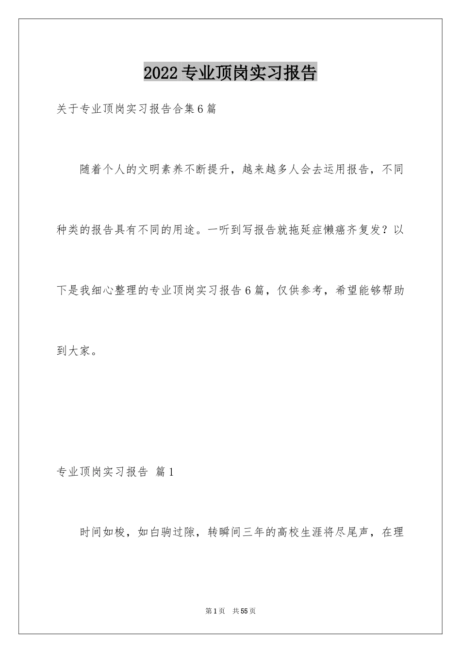 2024专业顶岗实习报告_9_第1页