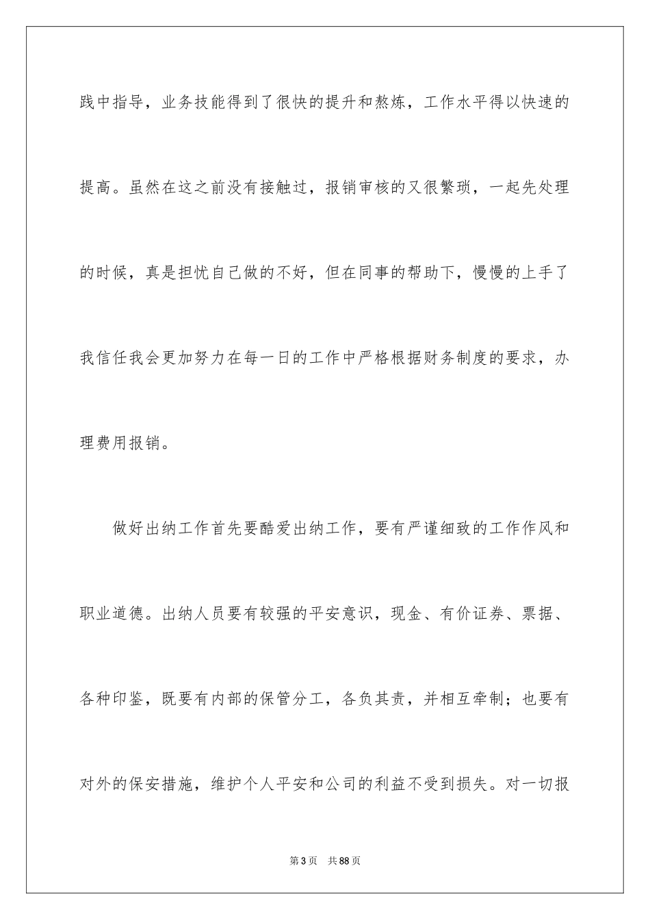 2024出纳个人工作总结_9_第3页