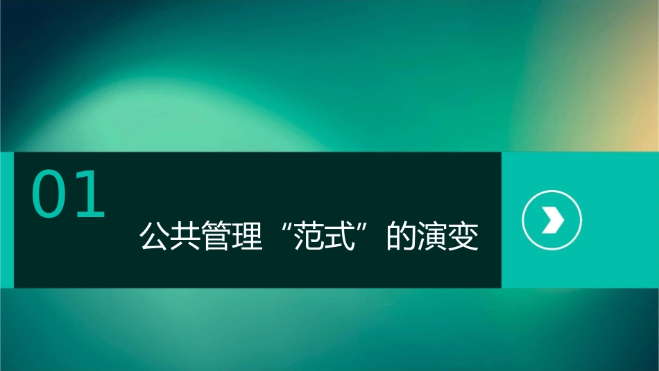 公共管理的“范式”变化课件_第3页
