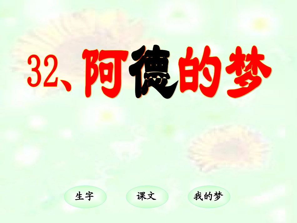 阿德的梦PPT_第2页