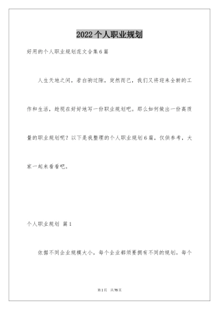 2024个人职业规划_202