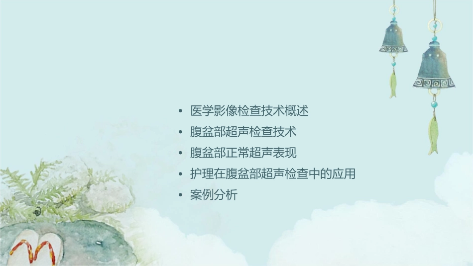医学影像检查技术 腹盆部超声腹盆部盆部正常超声表现护理课件_第2页