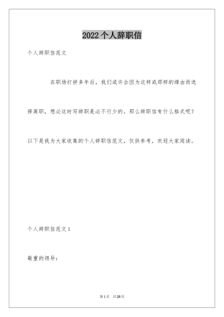 2024个人辞职信_27