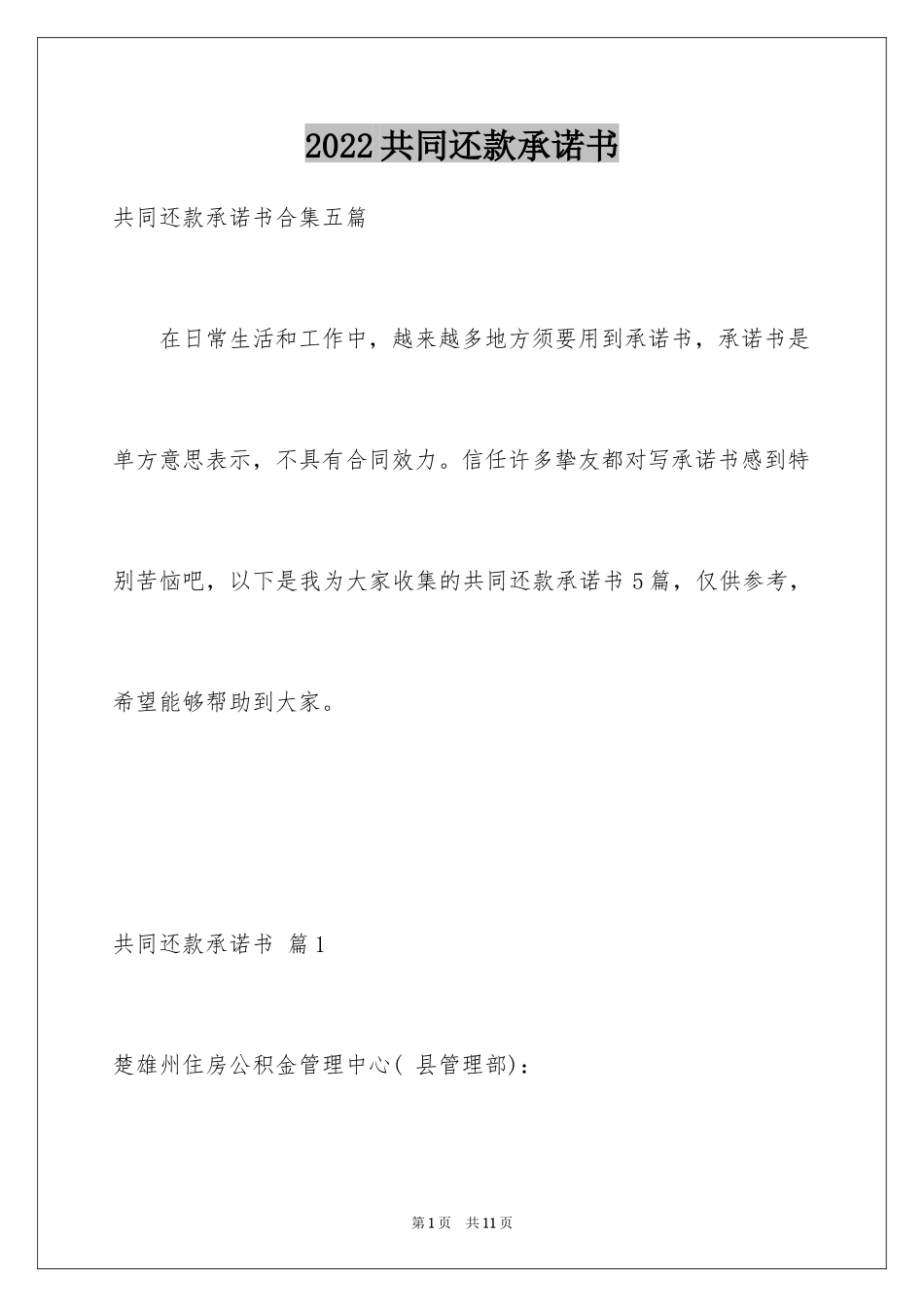 2024共同还款承诺书_25_第1页