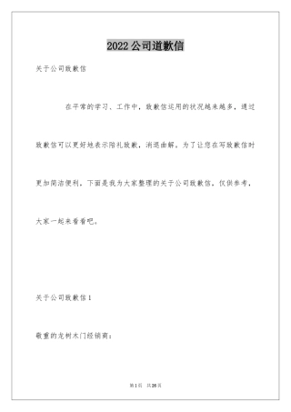 2024公司道歉信_11