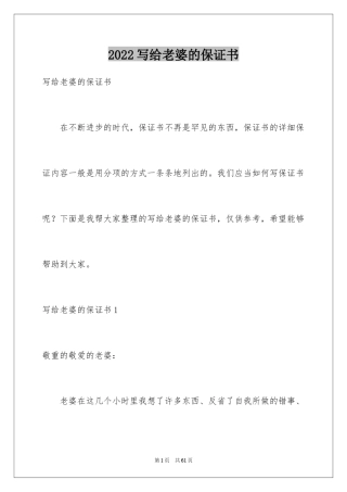 2024写给老婆的保证书_2