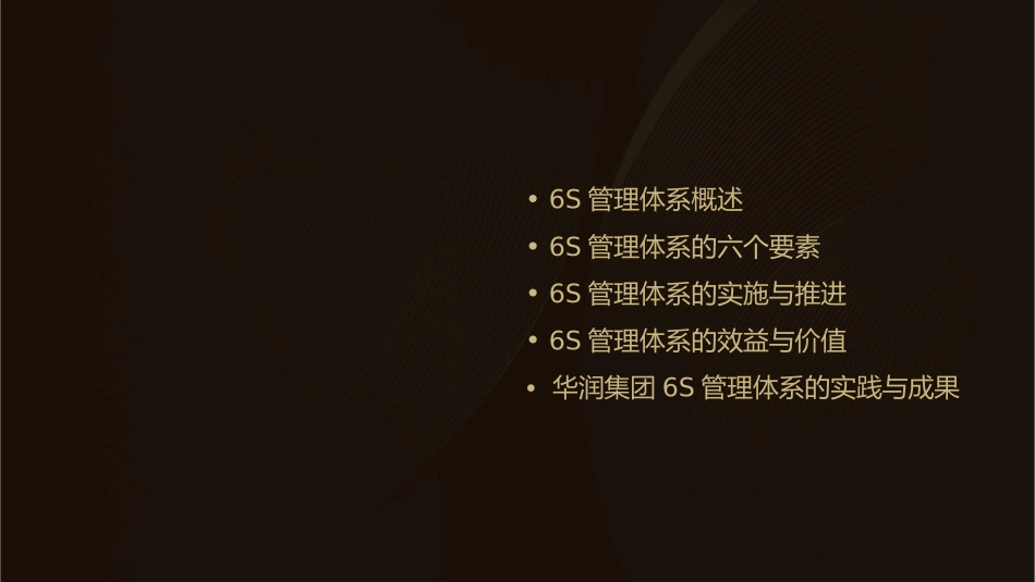 华润集团6S管理体系课件_第2页