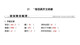 《》邹忌讽齐王纳谏课件