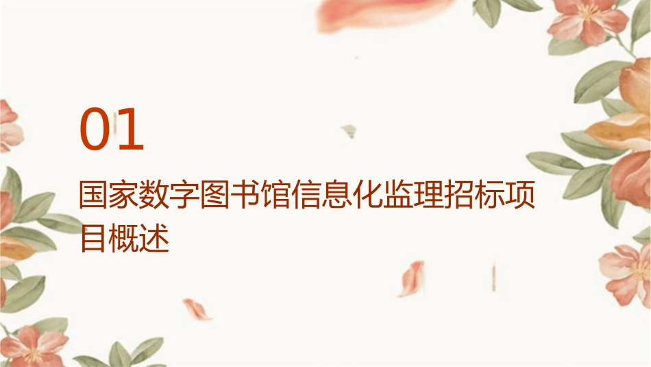 国家数字图书馆信息化监理招标有关情况说明课件_第3页
