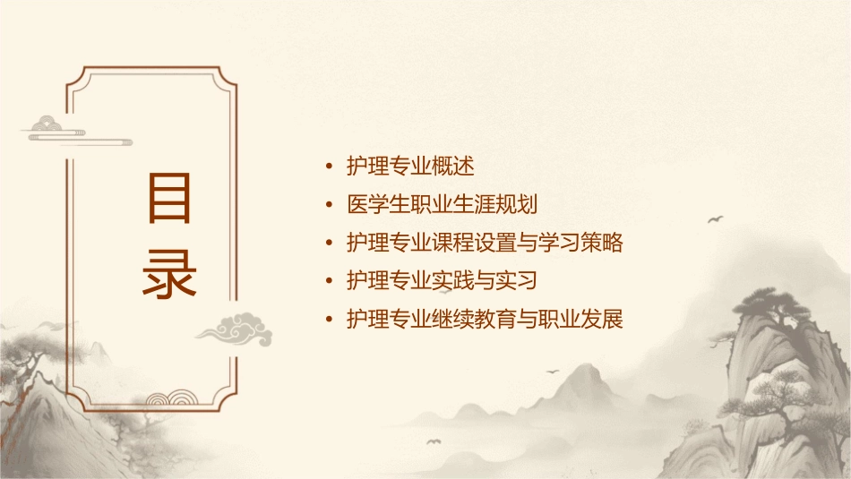 医学生职业生涯规划讲座护理课件_第2页