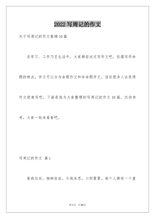 2024写周记的作文_12