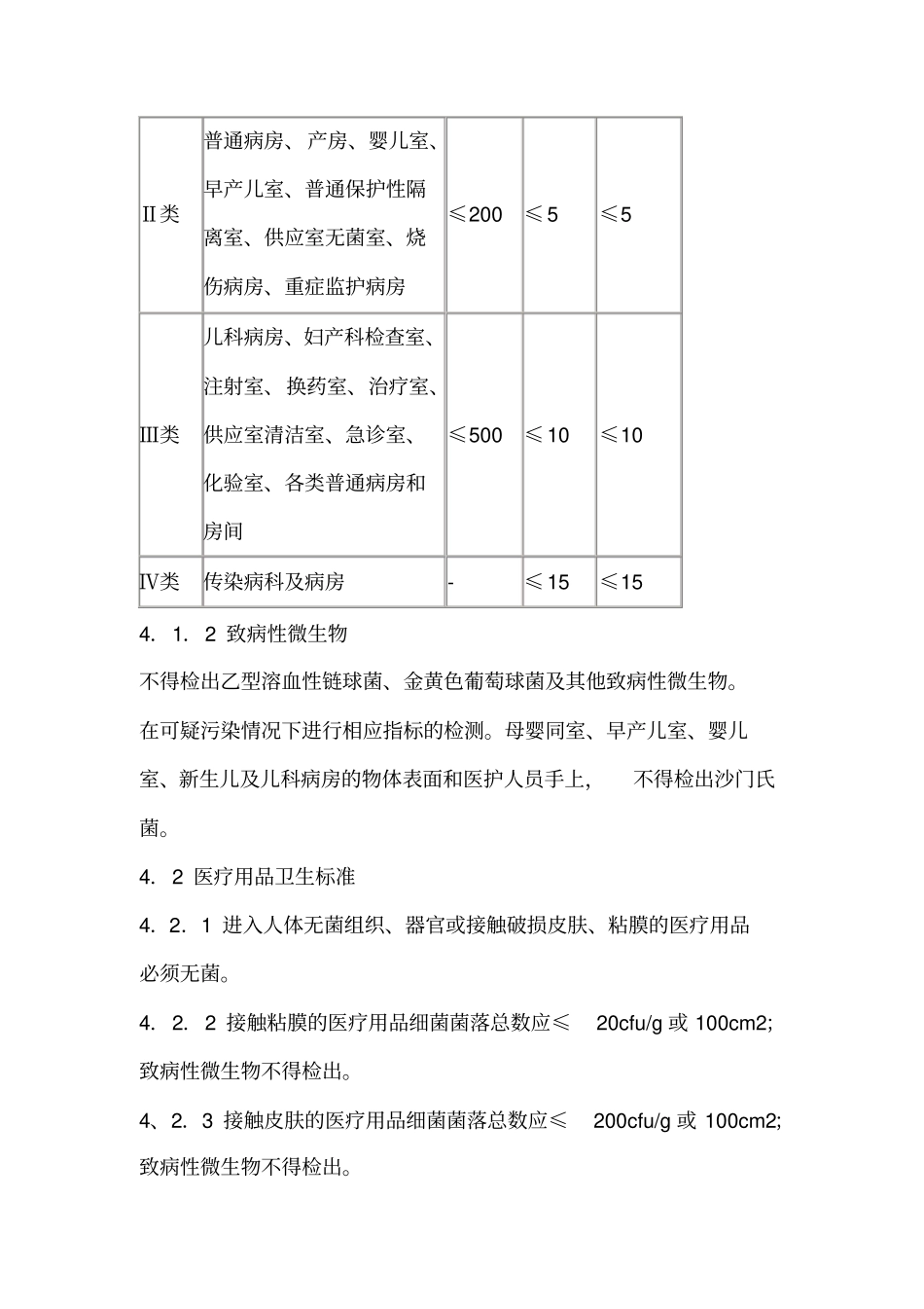 医院消毒卫生标准_第3页