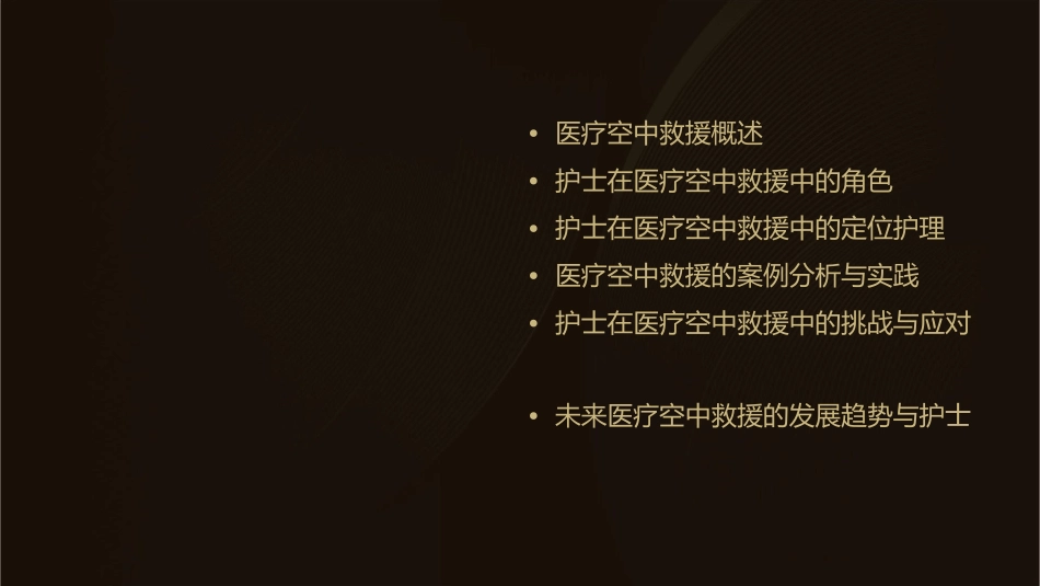 医疗空中救援 护士角色与定位护理课件_第2页