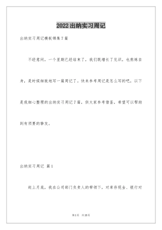 2024出纳实习周记_24