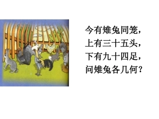 鸡兔同笼 (9)
