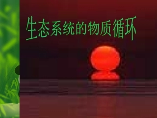 人教版必修三第5章第5节生态系统的稳定性（共53张PPT）