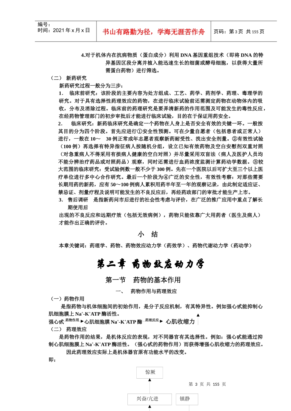 可取代课本史上最全的药理学重点笔记_第3页