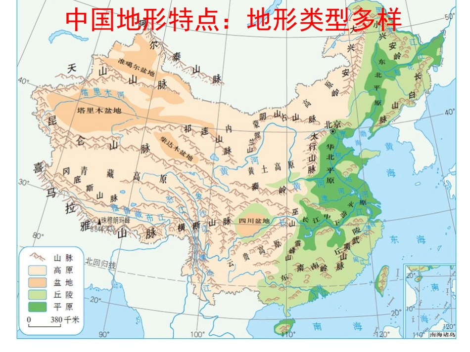 襄阳市第四十中学刘春《中国的地形》_第2页