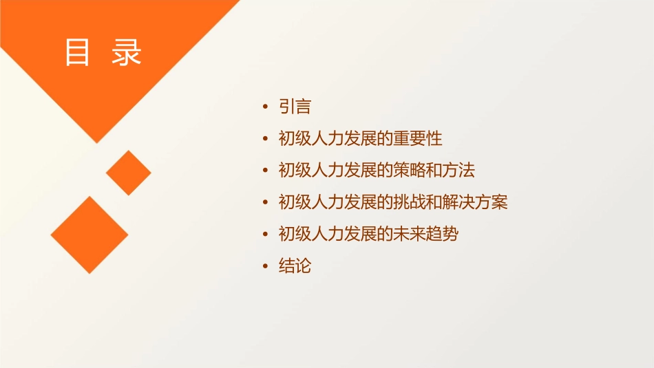 初级人力发展的意义课件_第2页