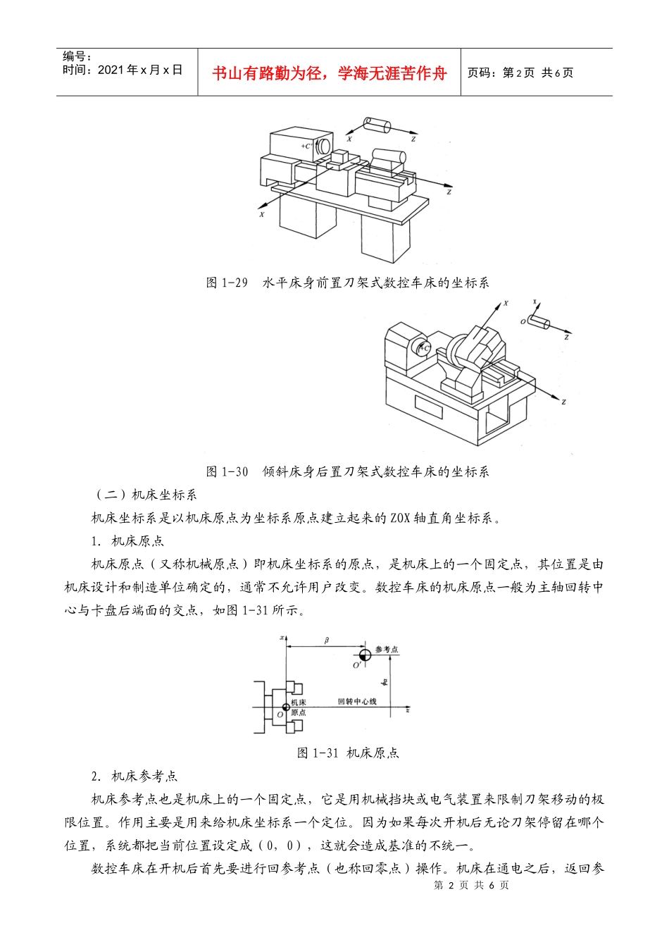 数控车床编程入门知识_第2页