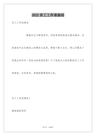 2024员工工作表扬信_27