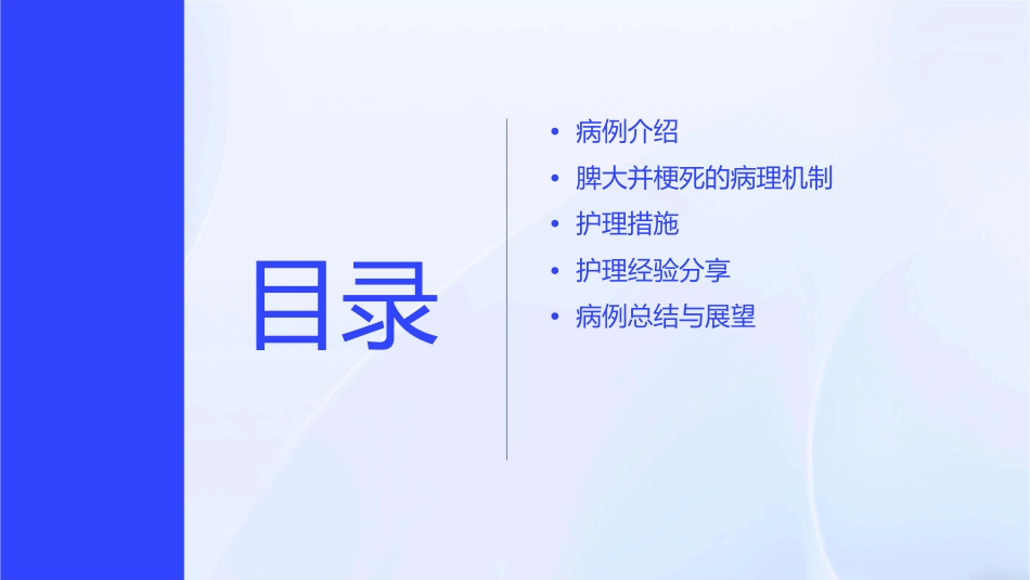内科病例讨论之脾大并梗死护理课件_第2页