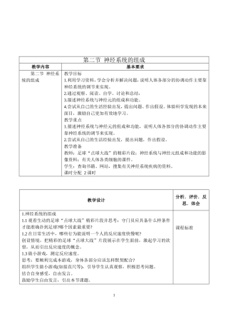 神经系统的组成