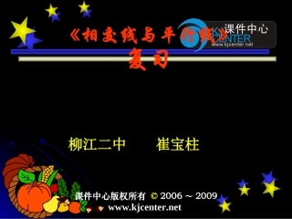 新人教版七(下)第五章相交线与平行线总复习5课时