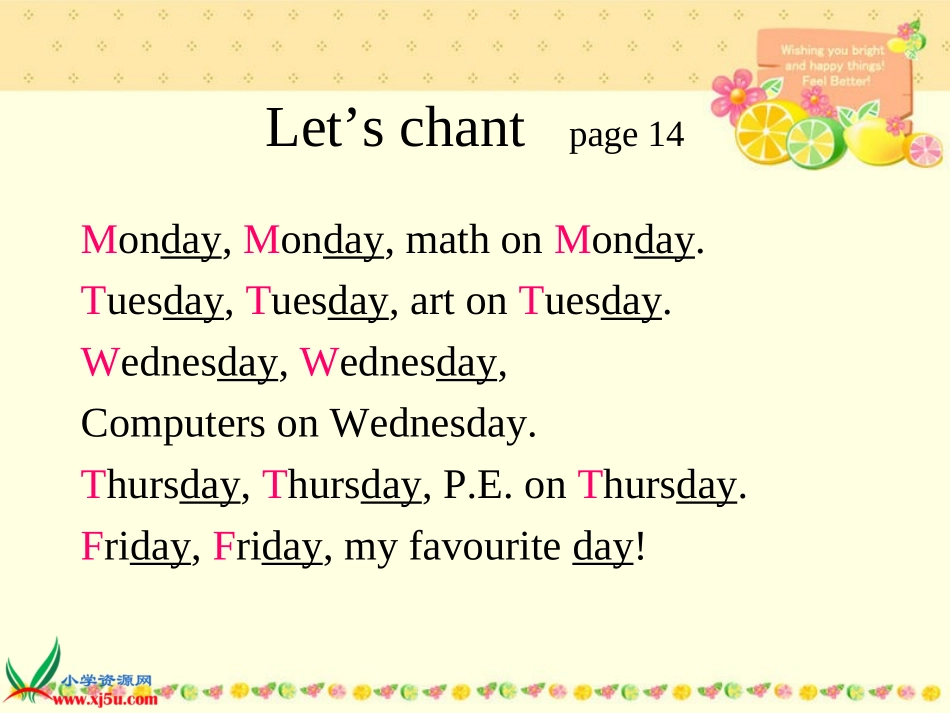 人教PEP版五年级英语上册《Unit2(24)》PPT课件_第2页