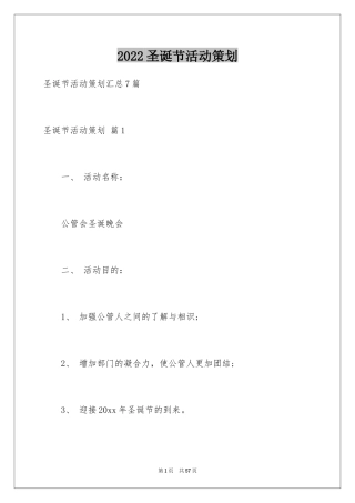 2024圣诞节活动策划_1009