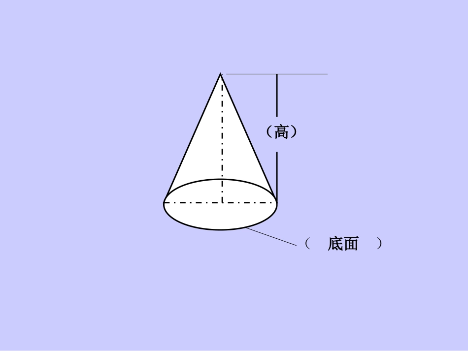 圆锥的认识及体积计算_第3页
