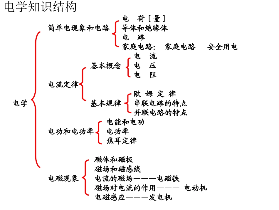 中考电学总复习(原创整理)正版_第2页