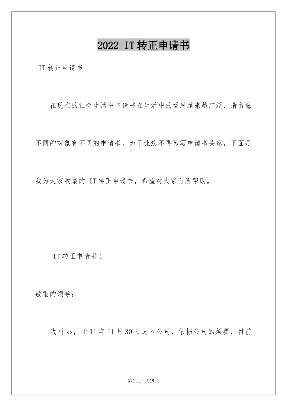 2024 IT转正申请书_第1页