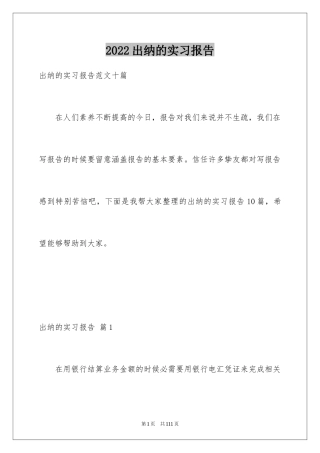 2024出纳的实习报告_36