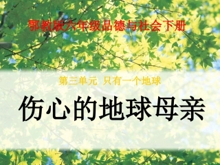 不堪重负的地球
