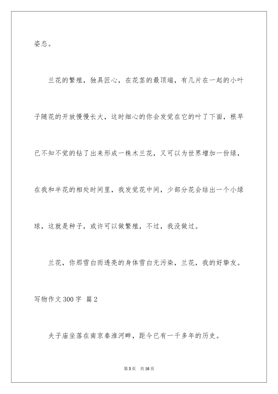 2024写物作文300字_55_第3页