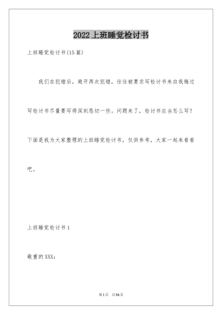 2024上班睡觉检讨书_34