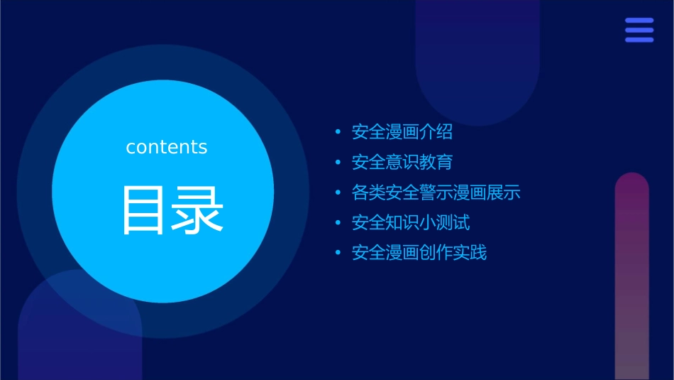 安全漫画警示教育课件_第2页