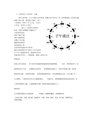 十二经络砭石按摩养生教程