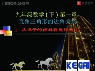 （课件2）11从梯子的倾斜程度谈起