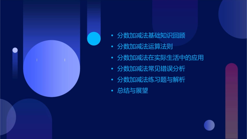 分数加减法复习课件_第2页