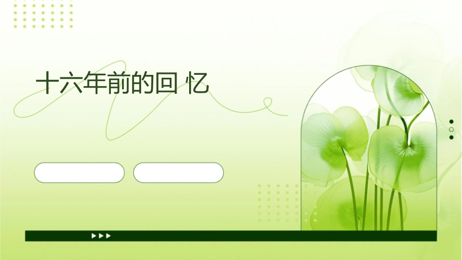 十六年前的回忆正式课件_第1页