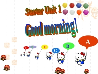 2012年版新目标英语七年级上Starter+Unit1整体课件