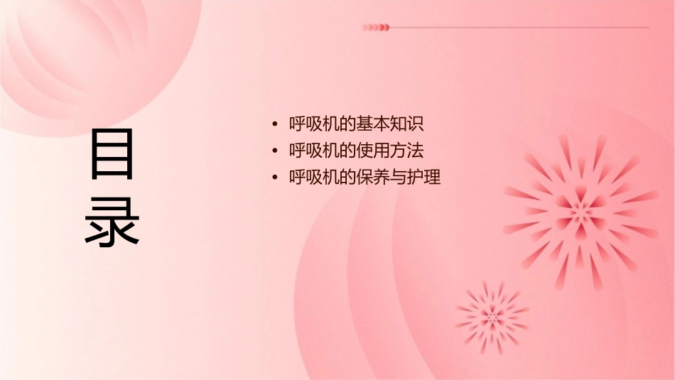 呼吸机的使用与保养护理课件_第2页