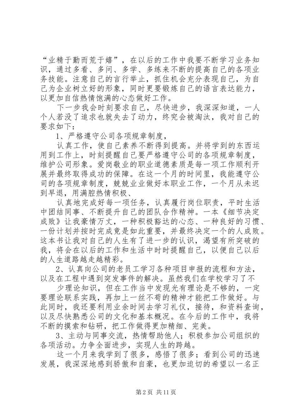 制药个人工作总结 _第2页