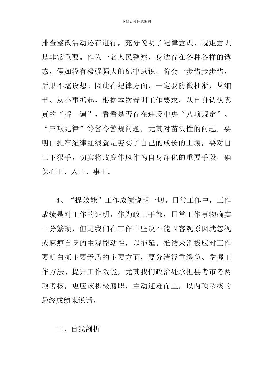 2024年春训心得体会范例汇总_第3页