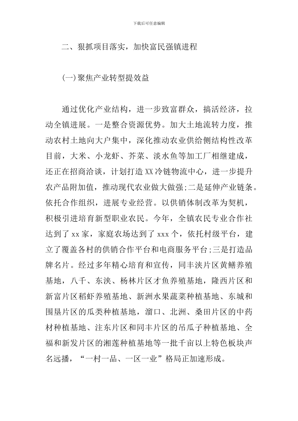 乡镇述职述廉述法报告_第3页