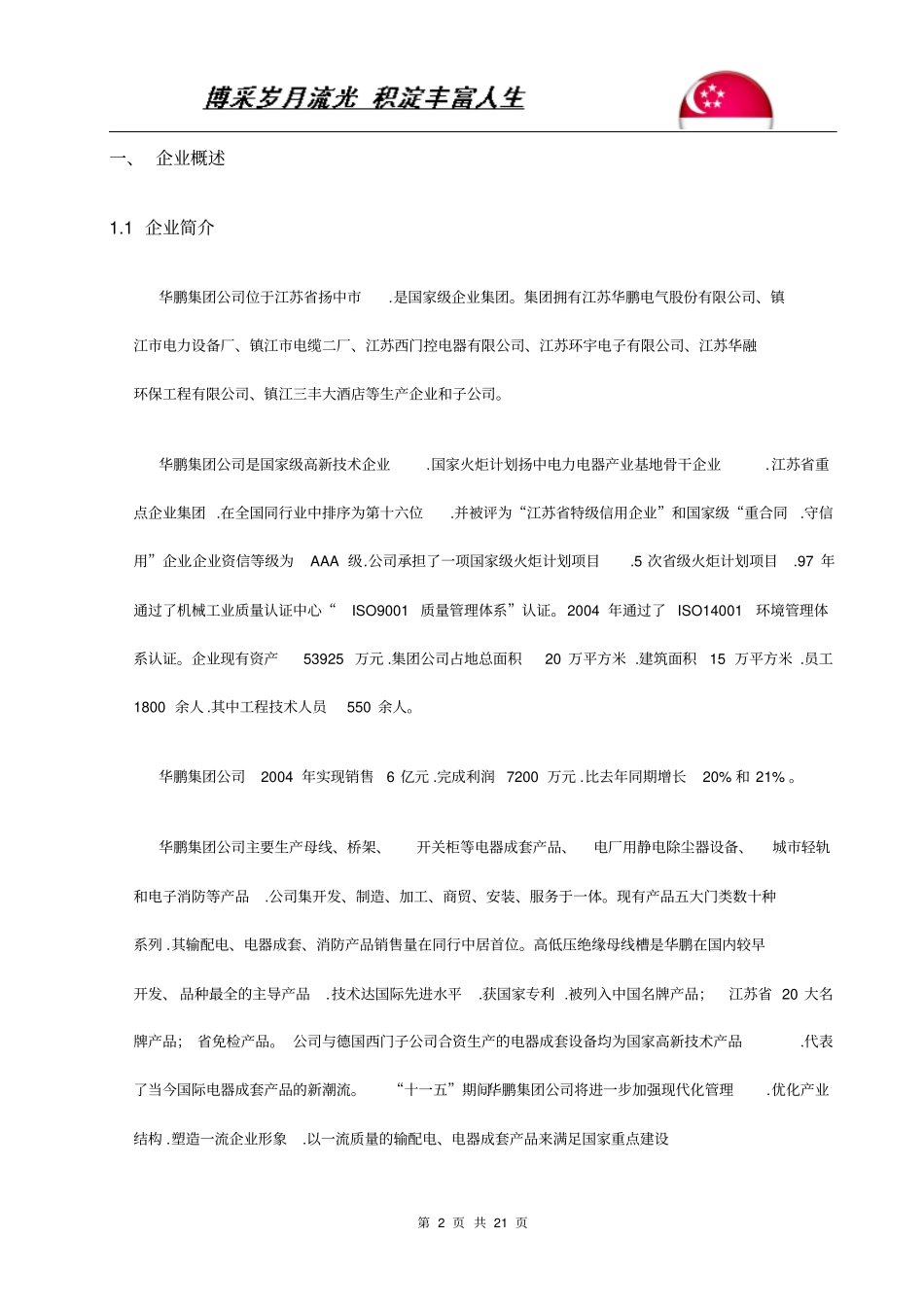 华鹏集团ERP信息化建设总结_第2页